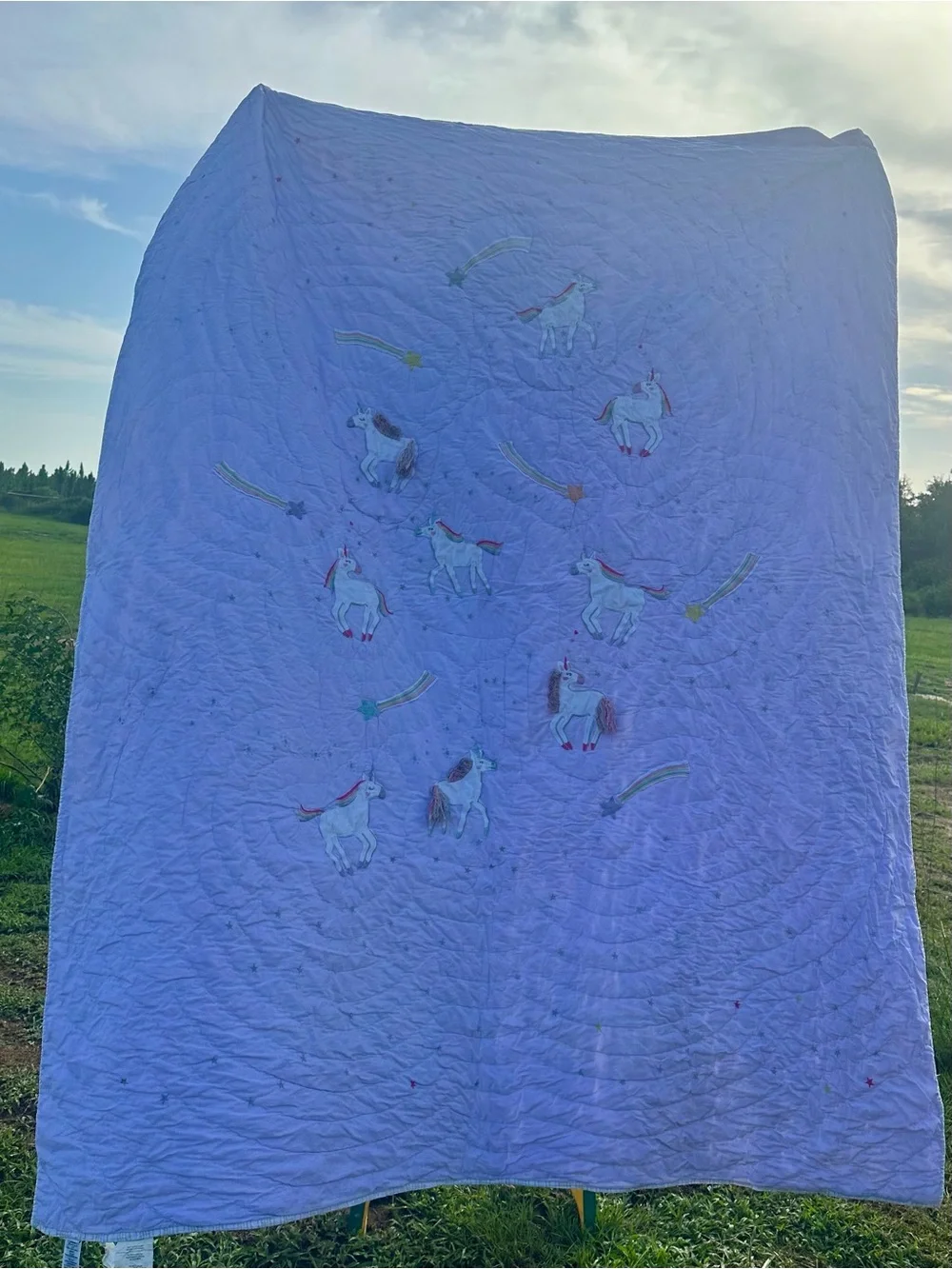 Pottery Barn Kids Unicorn Quilt
